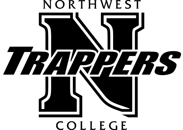 Trapper N Logo with Northwest College, black