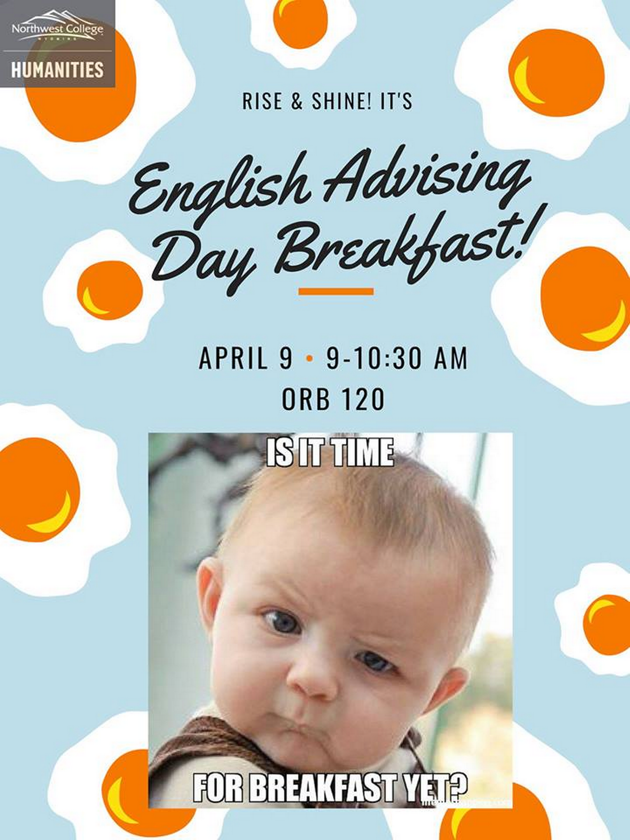 English Advising Day Breakfast image