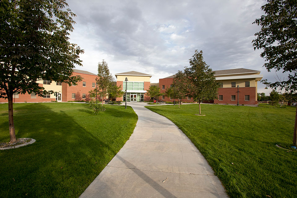Front of Simpson Hall