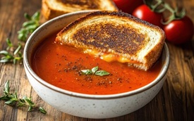 tomato soup & grilled cheese